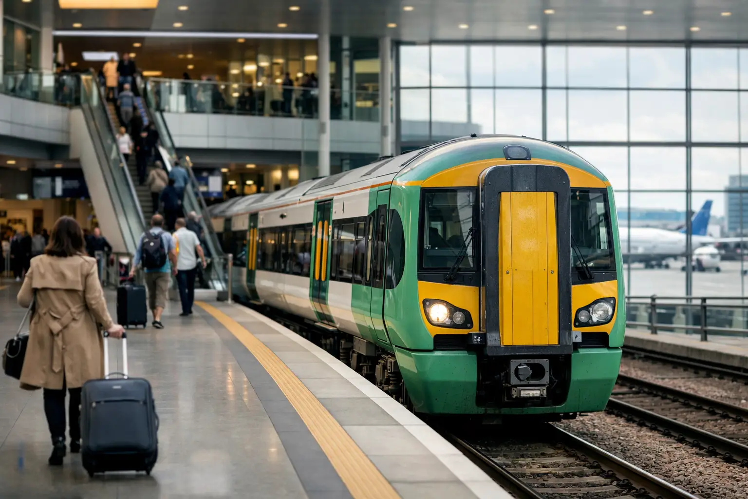 Is There a Train Station at Gatwick Airport?